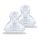 NUK 2 Tétines Silicone Physio T2 Bouillie L