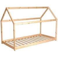 STRUCTURE DE LIT PANDA Lit enfant cabane - Style junior - Bois pin STRUCTURE DE LIT PANDA Lit enfant cabane - Style junior - Bois pin