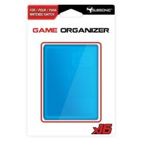 HOUSSE DE TRANSPORT Boitier bleu range jeux et carte SD pour Switch HOUSSE DE TRANSPORT Boitier bleu range jeux et carte SD pour Switch