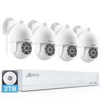 CAMÉRA DE SURVEILLANCE Kit caméra de surveillance sans fil extérieur 4CH CAMÉRA DE SURVEILLANCE Kit caméra de surveillance sans fil extérieur 4CH