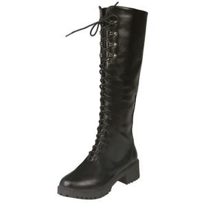 Pas Lacets Noir Bottes A Vente Plates Cher Achat Tx5R8nY