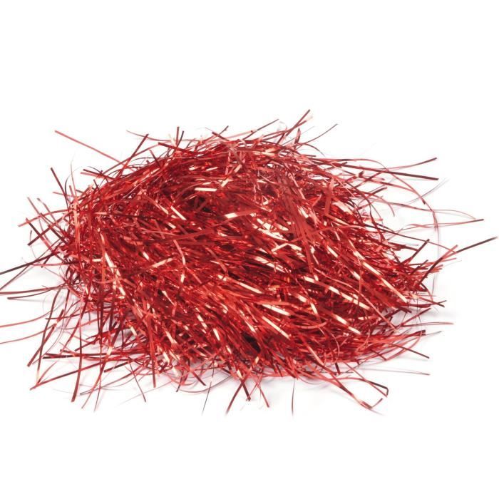 Décoration de Noël Cheveux Rouge 25 g - Achat / Vente déco de fête