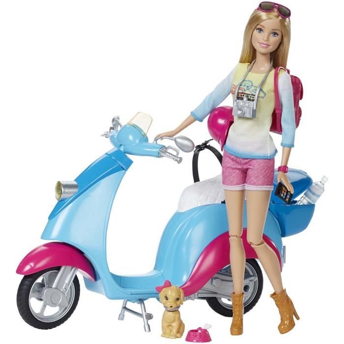 barbie beach cruiser vehicle with dolls