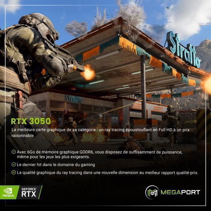 Megaport PC Gamer Jet II AMD Ryzen 5 2600X 6x2