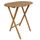 Table d appoint pliable en bambou