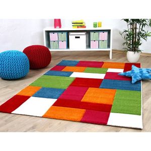 TAPIS Savona Kids - Tapis pour enfant - carreaux coloré 