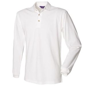 Polo blanc manche longue homme - Achat / Vente pas cher
