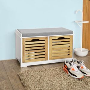 Banc de rangement chaussure - Achat / Vente Banc de ...