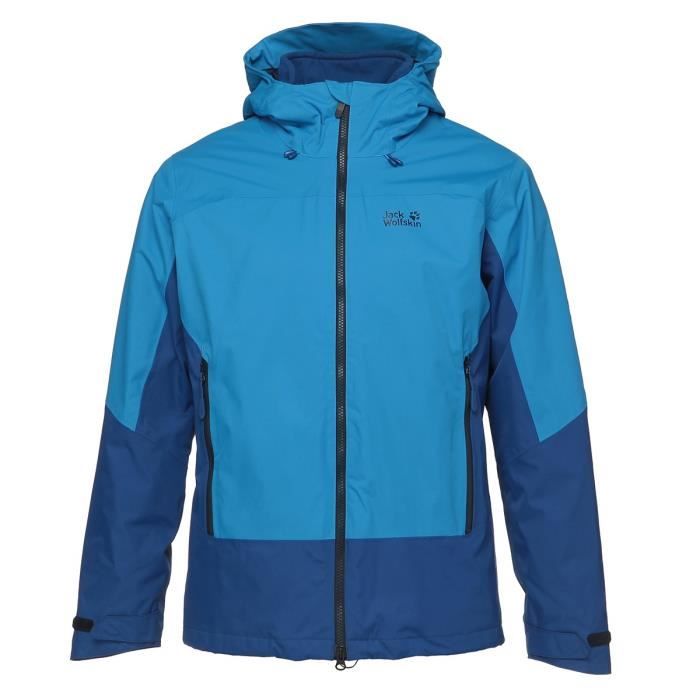 JACK WOLFSKIN Veste Discovery Cove Bleu brillant Homme