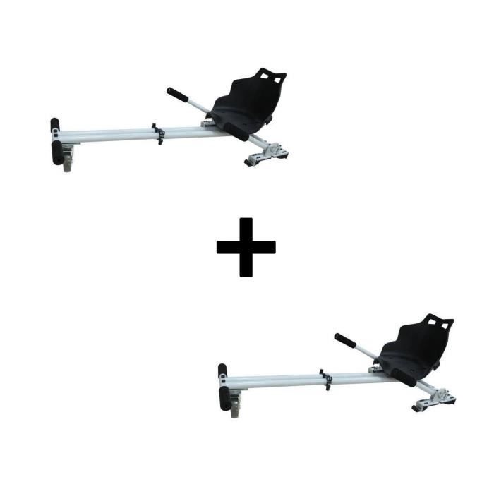 Pack TAAGWAY de 2 Kit Kart A3 Siège rigide pour Gyropode 6,5\