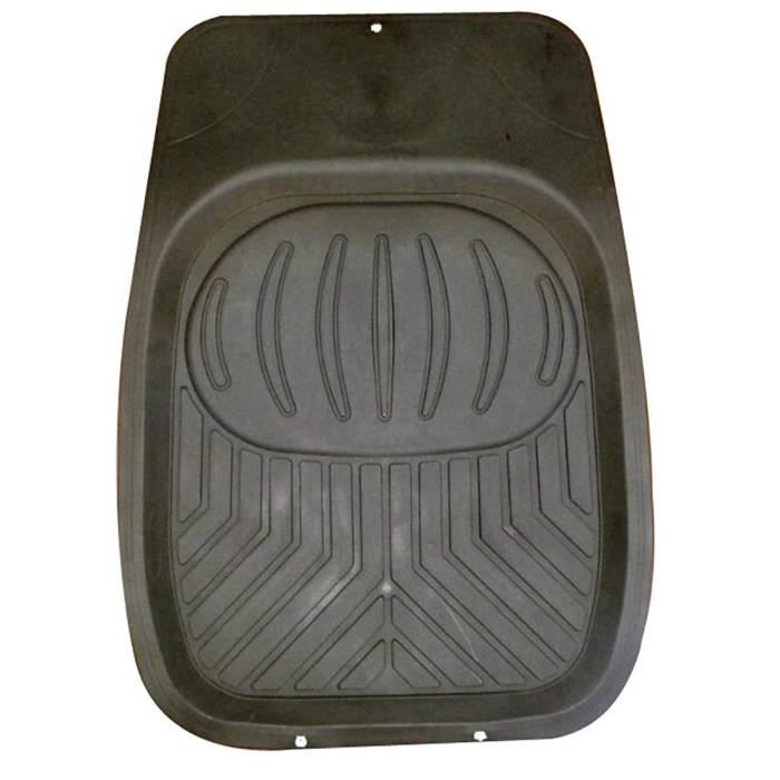 TEXTILE AUTO CONFORT Tapis bac pvc - noir - 69 x 48 cm