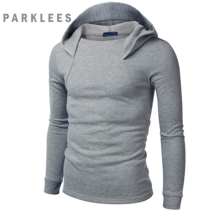 De Mode Capuche Sweat Homme Gris Pull Marque A Clair fgy6vbY7