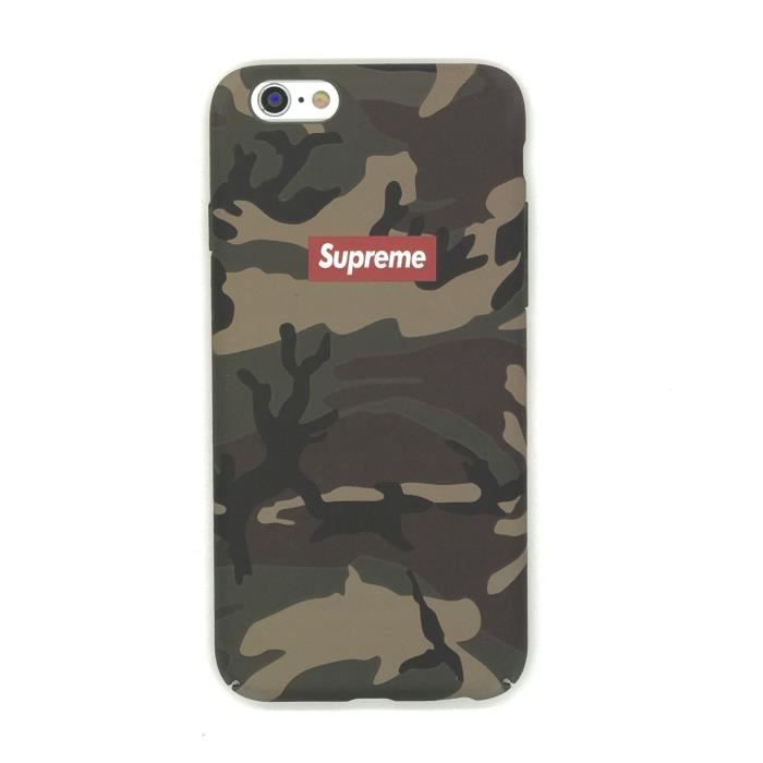 coque iphone 6 camouflage rouge