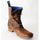 BOTTINES BOTTES HOMME CUIR MARRON "JOHN FLUEVOG" T