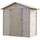 Abri de jardin en bois avec plancher