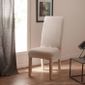 Lisa Uni Bi Lot Housse Polyester Extensible 2 De Chaise Coton CrdxeWEQBo