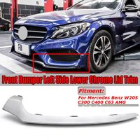 KIT CARROSSERIE NEUFU Garniture Couvercle Chromée Argent Pare-choc KIT CARROSSERIE NEUFU Garniture Couvercle Chromée Argent Pare-choc