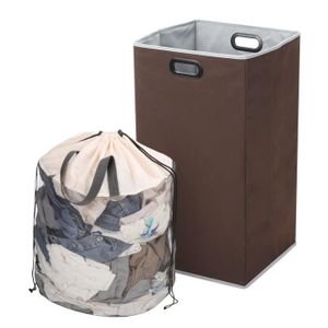 2 x grand sac à linge linge filet 61 x 91 cm pour le linge à 3 kg de linge sac