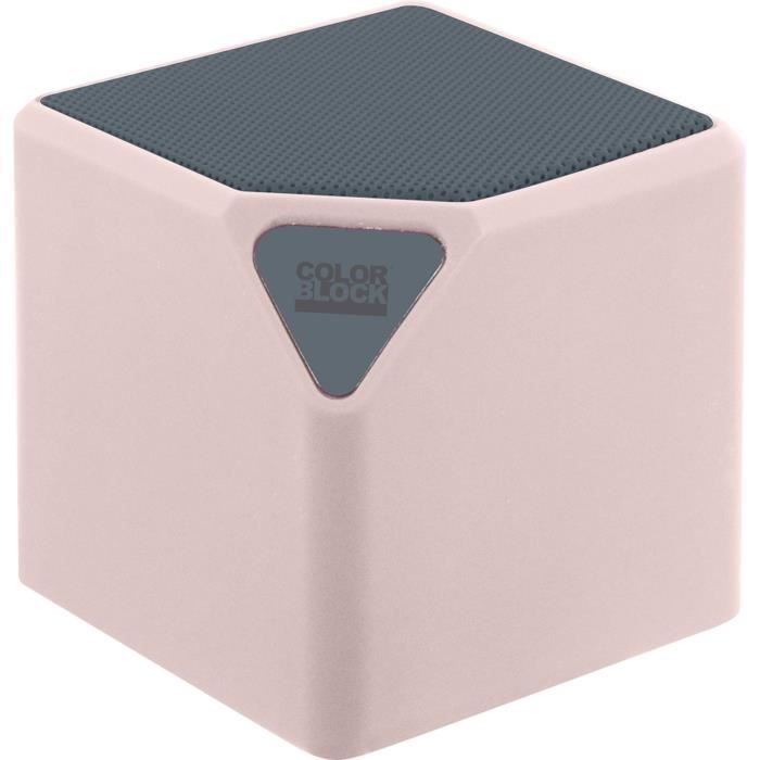 COLORBLOCK CBSPKBTLOWP Enceinte Bluetooth Lowlow - Rose