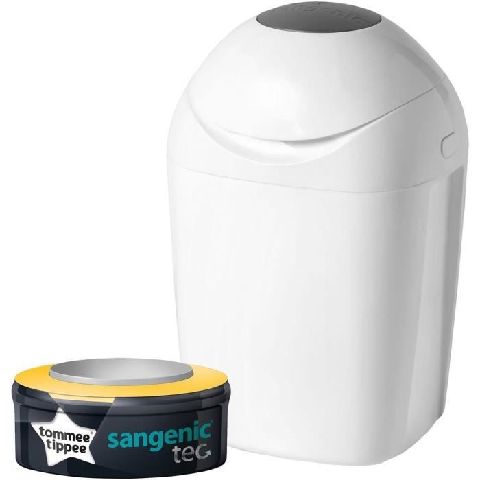 Tommee Tippee - Sangenic® Tec - Bac À Couches - Blanc