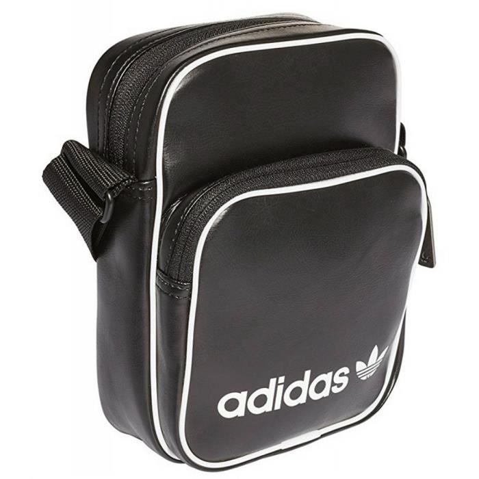 Adidas Mini Bag Noir Ceinture Vente Vint D'épaule Achat l3K1FJTc