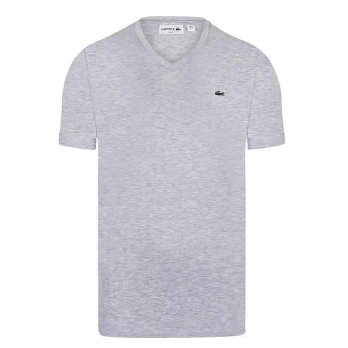 Regular T Homme Gris Shirt Vente Fit Lacoste Achat kOPuZXi