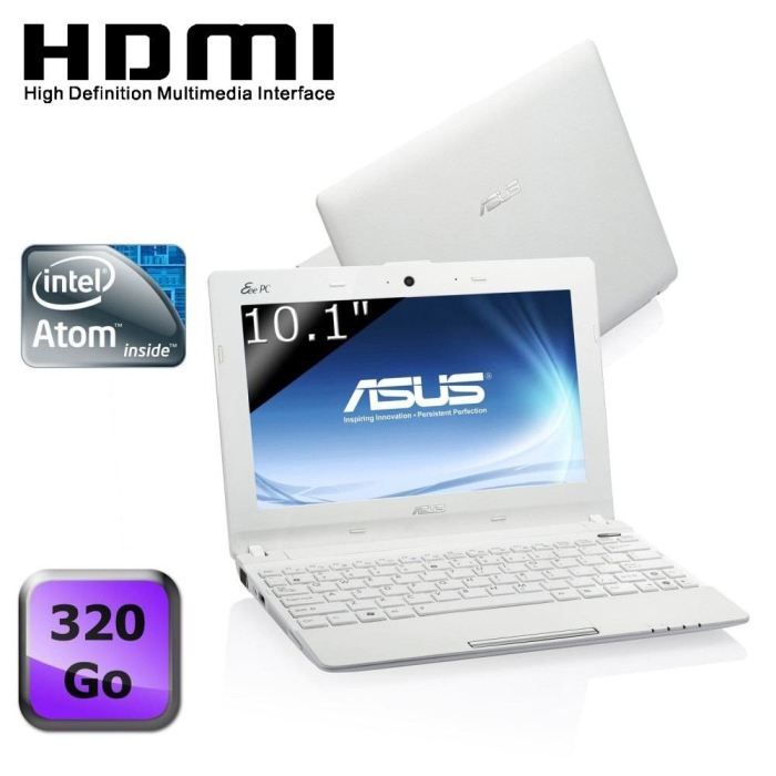 ASUS EeePC X101CH WHI024S Blanc (10.1)   Achat / Vente NETBOOK ASUS