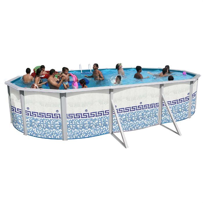 piscine acier ovale 640x366x120cm