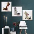 3 Pcs Art Chaussures Magasin De Chaussures Photo Mur De Toile