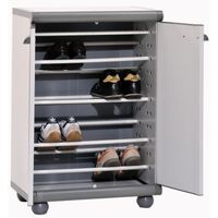MEUBLE À CHAUSSURES Armoire plastique range chaussures 2 portes MEUBLE À CHAUSSURES Armoire plastique range chaussures 2 portes