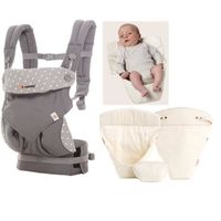 PORTE BÉBÉ Ergobaby porte-bébé 4P 360 Dewy Grey avec coussin PORTE BÉBÉ Ergobaby porte-bébé 4P 360 Dewy Grey avec coussin