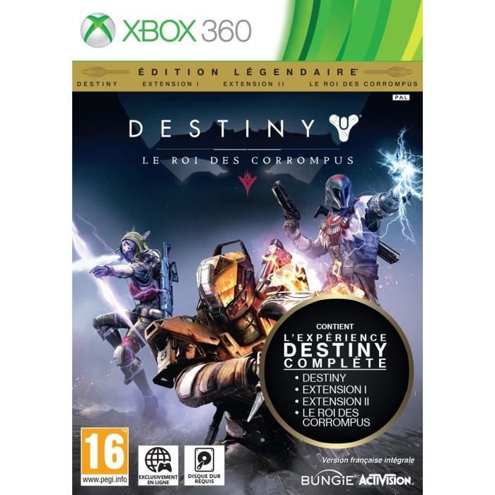 Destiny : le Roi des Corrompus Edition Légendaire Jeu Xbox 360