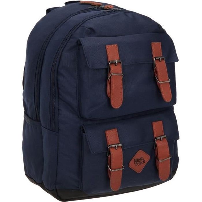 KANABEACH Sac à Dos BOY SURF - 2 Compartiments - 9 à 12 ans - Adolescent - 42 cm - Bleu - Enfant Garçon