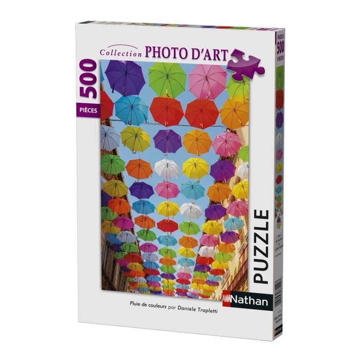 Puzzle 500 pcs Pluie De Couleurs
