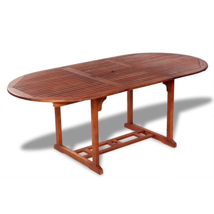 En Table Bois Manger De Extensible Console À D'acacia Basse Salle D'extérieur c3Rq54jAL