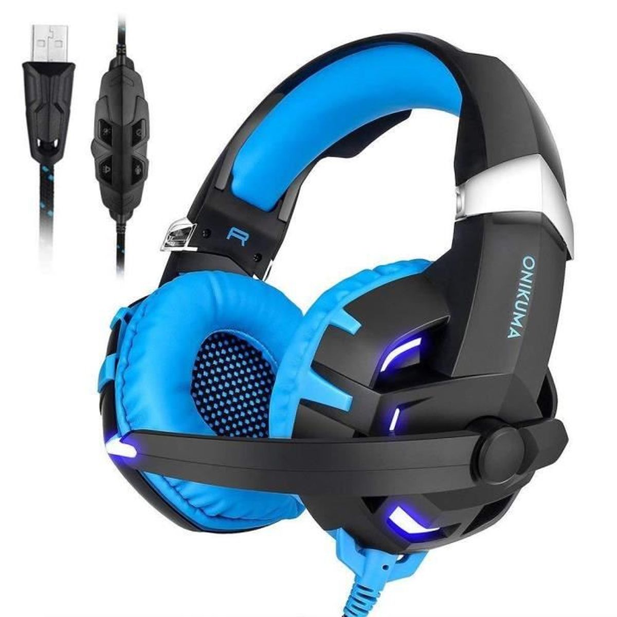 Stars Casque Gamer Usb Son 71 Surround Isolation Audio Haute