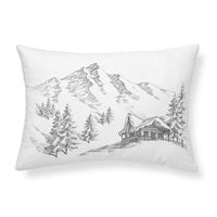 COUSSIN TODAY Coussin Chalet en coton - 30 x 50 cm - Monta COUSSIN TODAY Coussin Chalet en coton - 30 x 50 cm - Monta