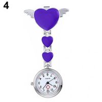 MONTRE INFIRMIERE Femmes Lady Cute Love Heart Quartz Clip-on FOB Bro MONTRE INFIRMIERE Femmes Lady Cute Love Heart Quartz Clip-on FOB Bro