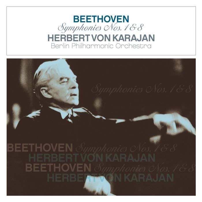 L. VAN BEETHOVEN Symphonies 1 & 8 - 33 Tours - 180 grammes