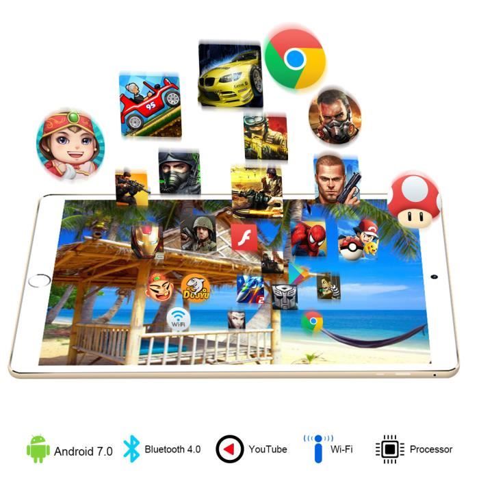 V·mobile 10.1 Pouces Tablette Tactile - 3G/WiFi,2