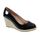 By Shoes Espadrille Compensée Style Cuir - Femme