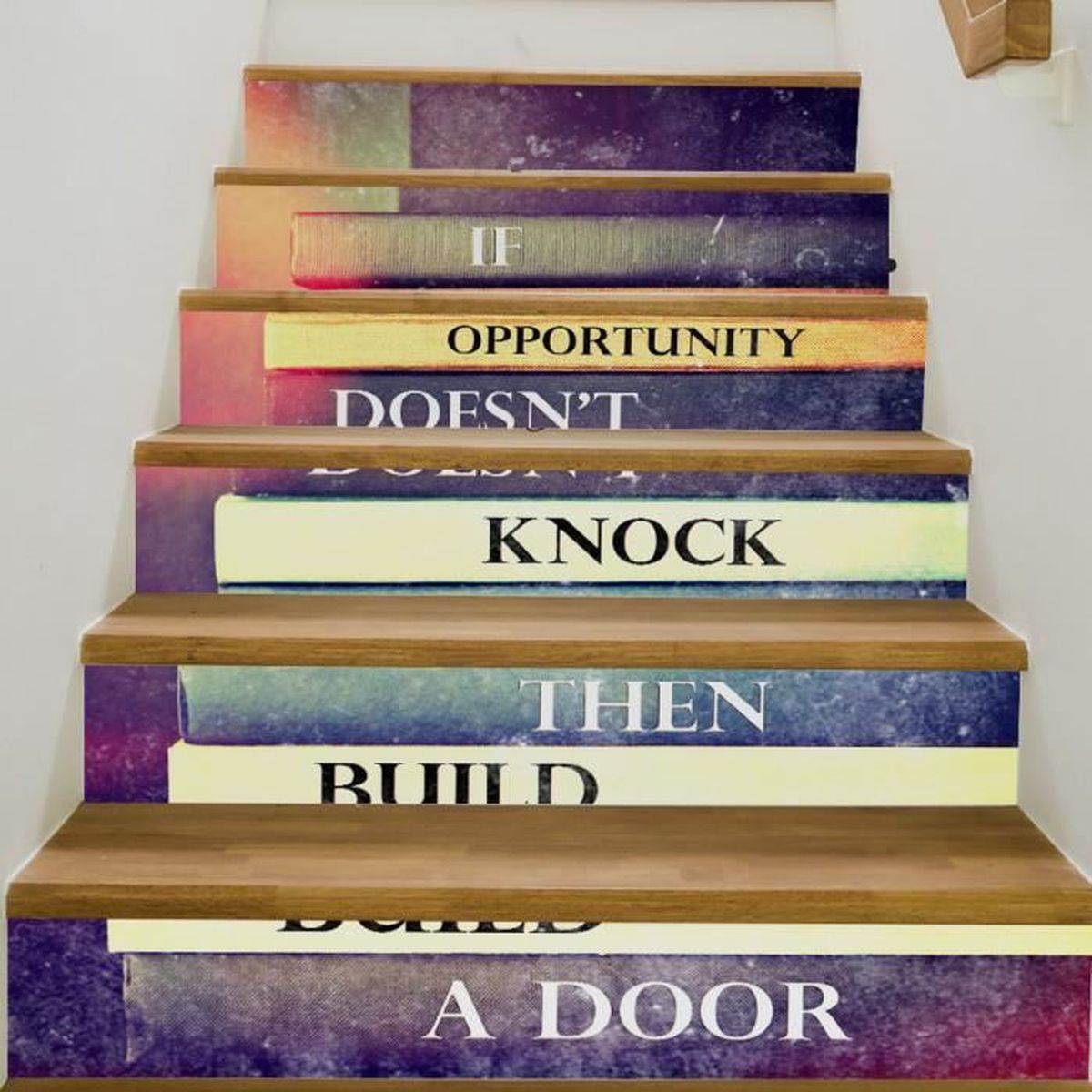 Sticker d escalier - Achat / Vente Sticker d escalier pas ...