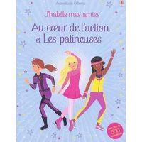 LIVRE JEUX ACTIVITÉS Au coeur de l'action ; Les patineuses LIVRE JEUX ACTIVITÉS Au coeur de l'action ; Les patineuses