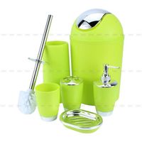 SET ACCESSOIRES 6pcs Set Accessoires Salle de Bain Pour Toilette(v SET ACCESSOIRES 6pcs Set Accessoires Salle de Bain Pour Toilette(v