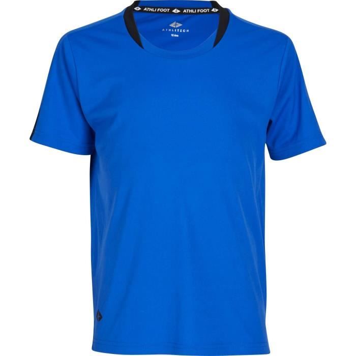ATHLI-TECH Maillot de football Dyfoot - Enfant garçon - Bleu