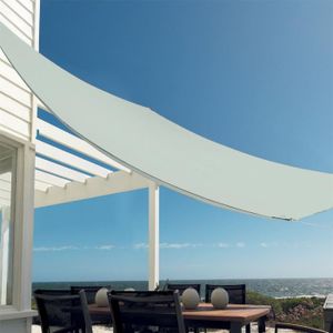 98/% Protection Anti-UV Harbour Housewares Voile Solaire du Jardin//Patio Rectangle 2.5 x 3m Vert
