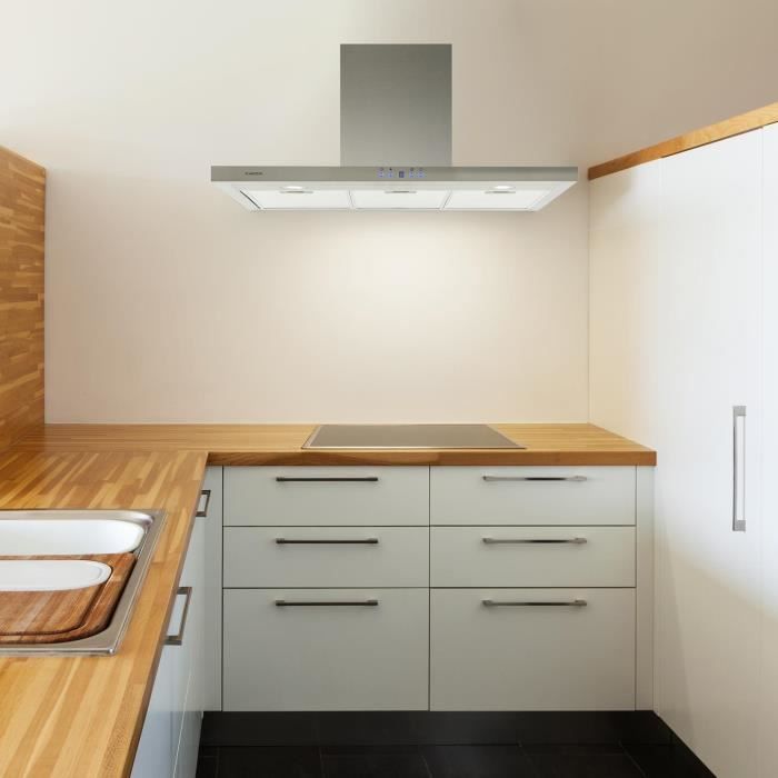 Klarstein Limelight - Hotte aspirante murale encastrable3