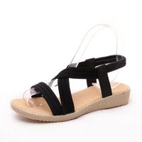 SANDALE - NU-PIEDS Chaussures Sandales Femmes - Mode Casual Plage Fil SANDALE - NU-PIEDS Chaussures Sandales Femmes - Mode Casual Plage Fil