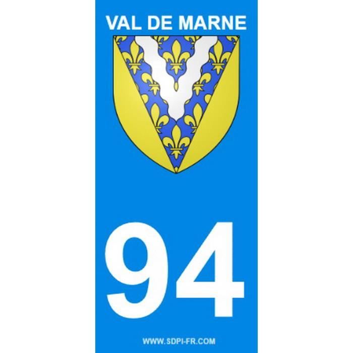 STICKZIF 2 Autocollants Région Département 94 Version 2 SR94-1