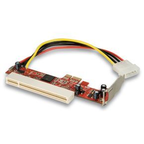LINDY Adaptateur PCIe pour carte PCI Low Profile